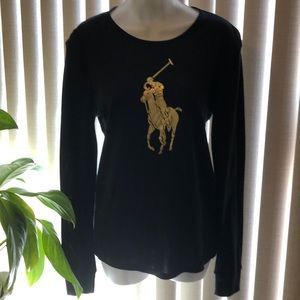 Ralph Lauren  long sleeve shirt big horse large